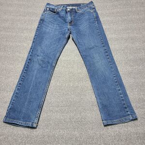 Levis 511 Jeans Mens 30x30 Blue Denim Slim Fit Stretch Tapered Leg Classic